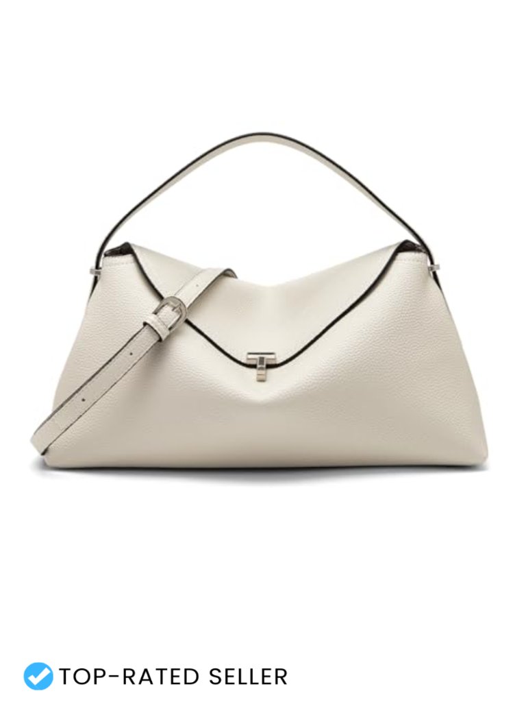 Women's Leather Crossbody Bag With Multiple Compartments For Travel
